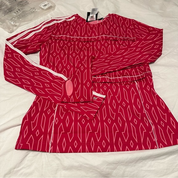 Adidas Ivy Park Snap Monogram Top size M - Picture 2 of 10